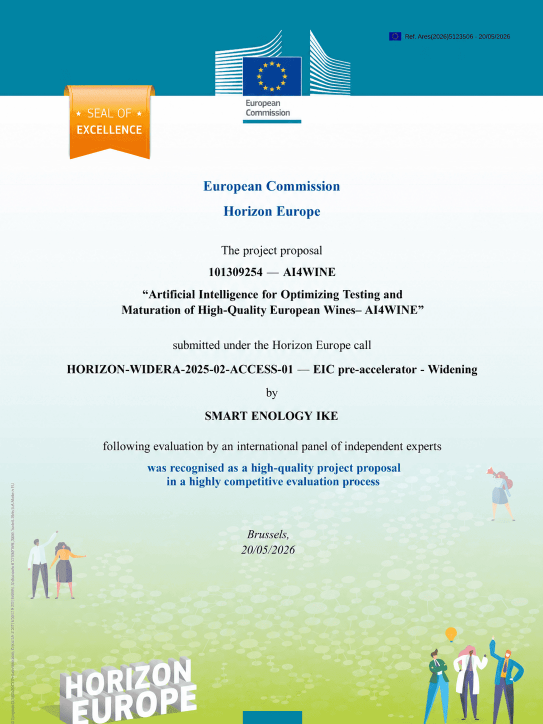 Horizon Europe Seal of Excellence